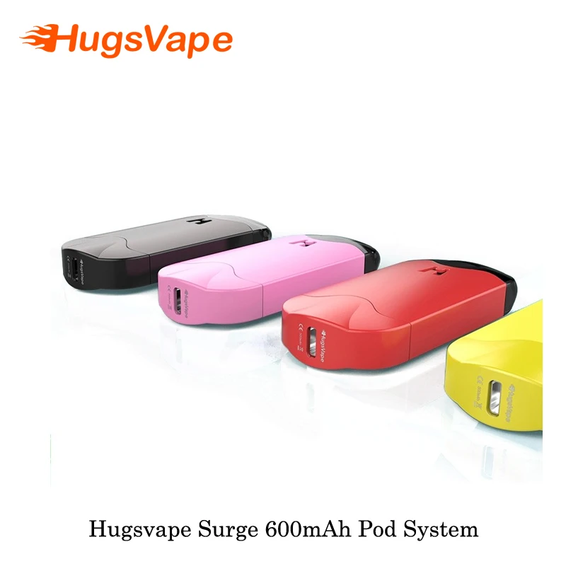 Электронная сигарета Hugsvape Surge Pod system Vape ручка комплект с 600 мАч встроенный