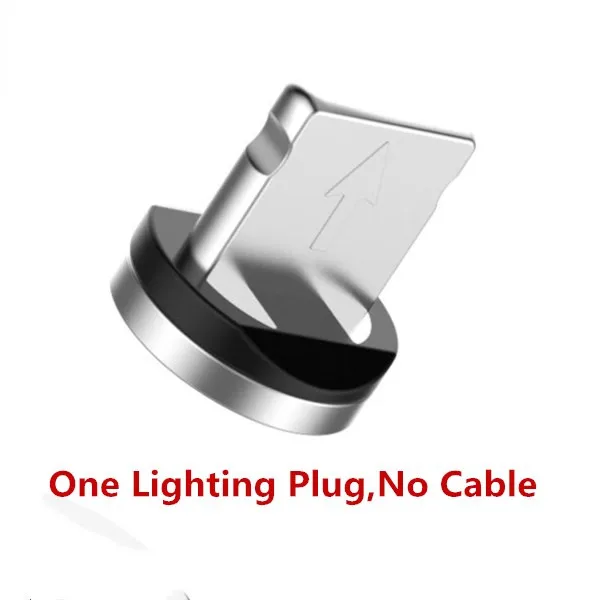 IOS Plug NOHON локоть Магнитный кабель для зарядки телефона освещение микро usb Тип C магнит быстрое зарядное устройство для iPhone X 7 8 6 для samsung huawei LG - Цвет: IOS Plug