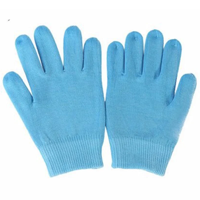 1 пара носков Adomaner + перчаток гелевая для спа увлажняющий отбеливающая