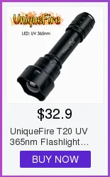 UniqueFire 1505 ИК 940nm мини инфракрасное излучение светодиодный фонарик ночного видения 3 Вт факел использование 1 х 18650 батареи(не включает