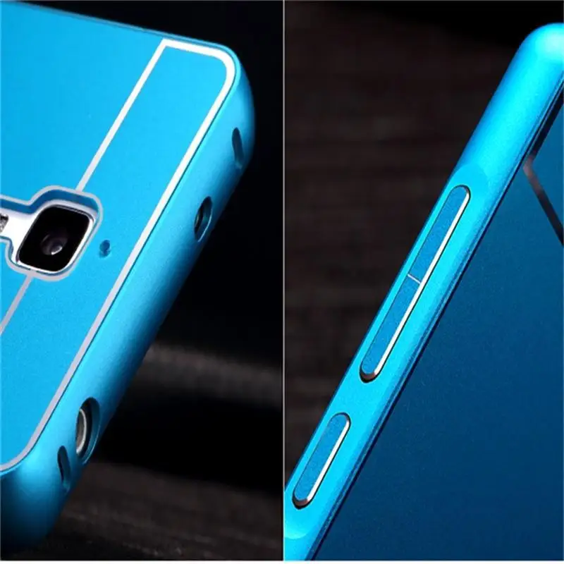 Новое поступление чехол для Xiaomi Mi4 металлический алюминиевый + акриловый Жесткий