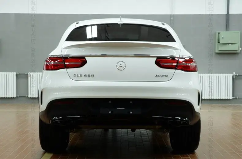 Спойлер из АБС материала для Mercedes Benz GLE coupe автомобильный спойлер GLE320 GLE300 GLE400 GLE500