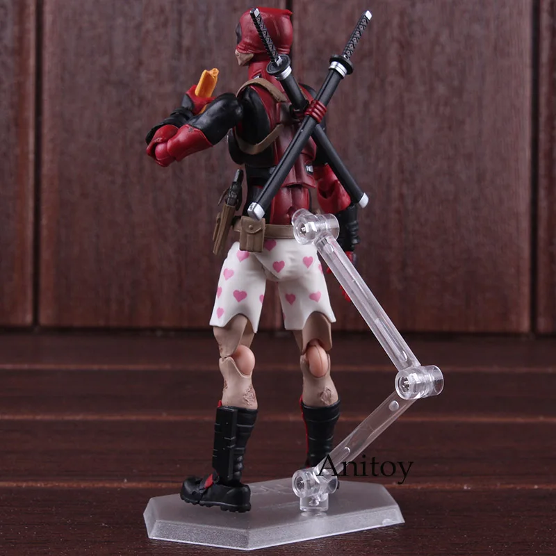 Figma Дэдпул фигурка экс-042 DX Ver. Figma фигурка ПВХ Коллекционная модель игрушки 14,5 см KT4792
