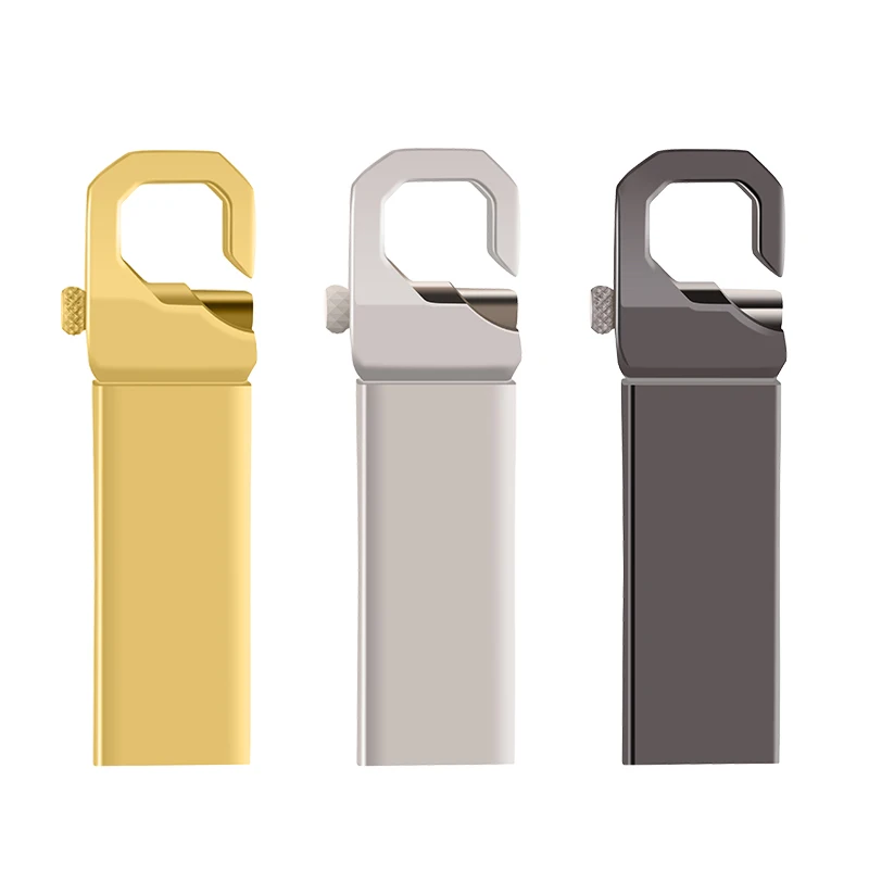 Usb флеш-накопитель 4 GB/8 GB/16 GB/32 GB/64 GB 128GB Водонепроницаемый металлический брелок для ключей карта pendrive Memory Stick usb-диск