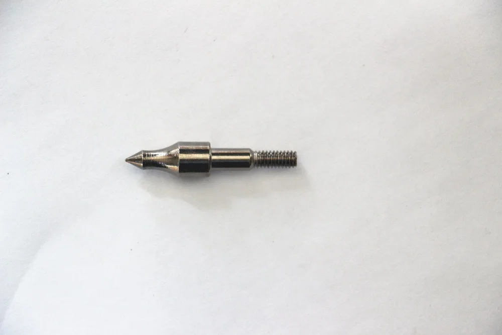 Полевая точка серебряные наконечники стрелы 100 зернистый винт Вставка стрельба