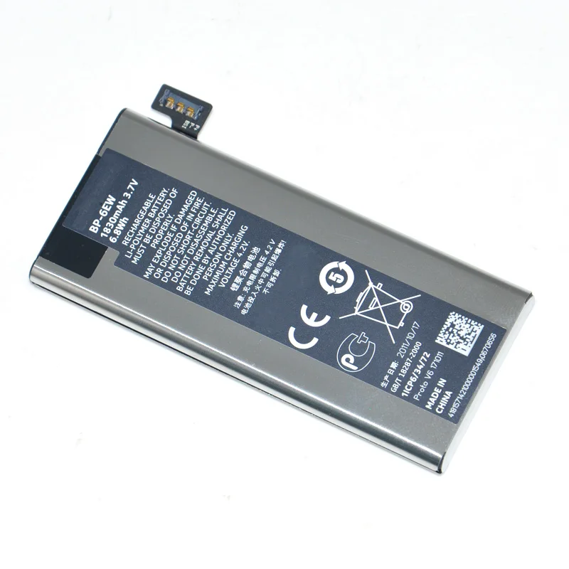 OHD Original High Quality 1800mAh BP-6EW BP6EW BP 6EW Bbattery For Nokia Lumia 900 N900 Lumia900 | Мобильные телефоны и