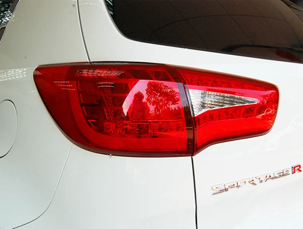 2009 2010 2011 2012 2013 год для KIA Sportage R светодиодный задний задние фары задние фонари Красный цвет поворотный сигнал парковка бег