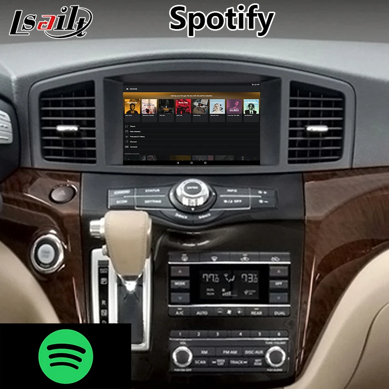 Android 7,1 навигационный видео интерфейс для Nissan Quest/elgrand Автомобильный мультимедийный gps Поддержка интеграции добавить беспроводной carplay