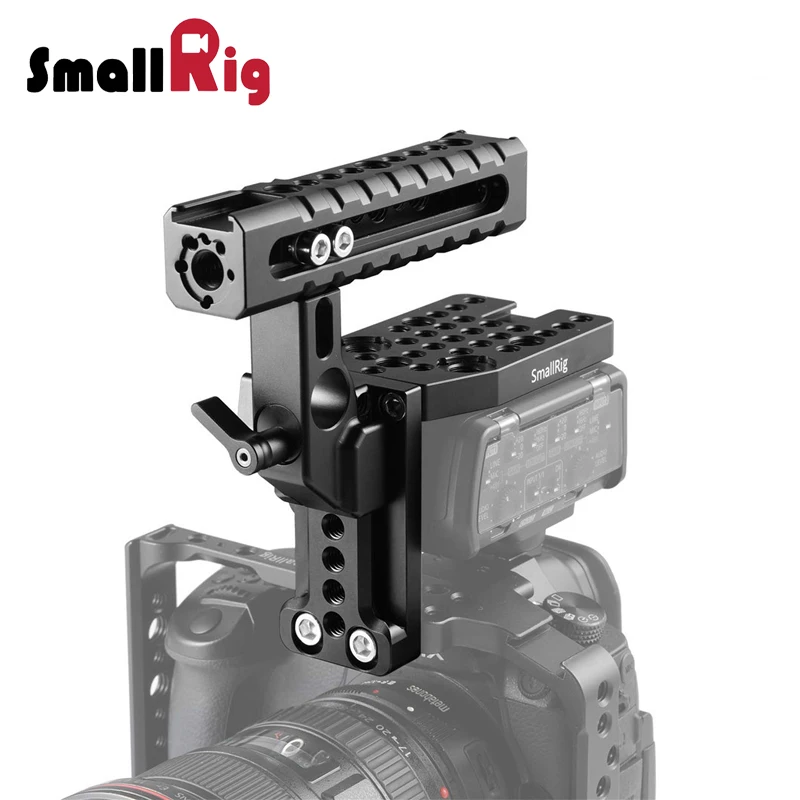 Верхняя ручка клетки SmallRig для Panasonic Lumix GH5 DMW XLR1 с направляющими отверстиями Arri