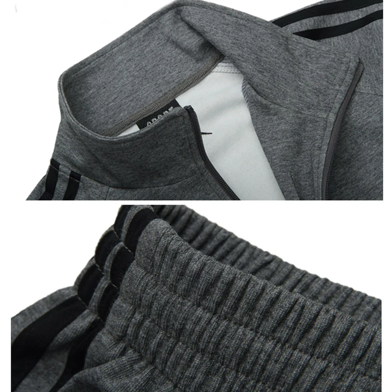 Мужской спортивный костюм теплый хлопковый с капюшоном и брюками размеры 5XL 6X 7XL