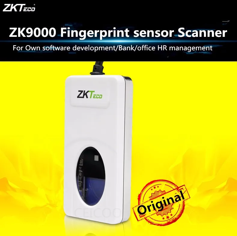 Бесплатная доставка цифрового сканер отпечатков пальцев SDK ZK9000 Обновление