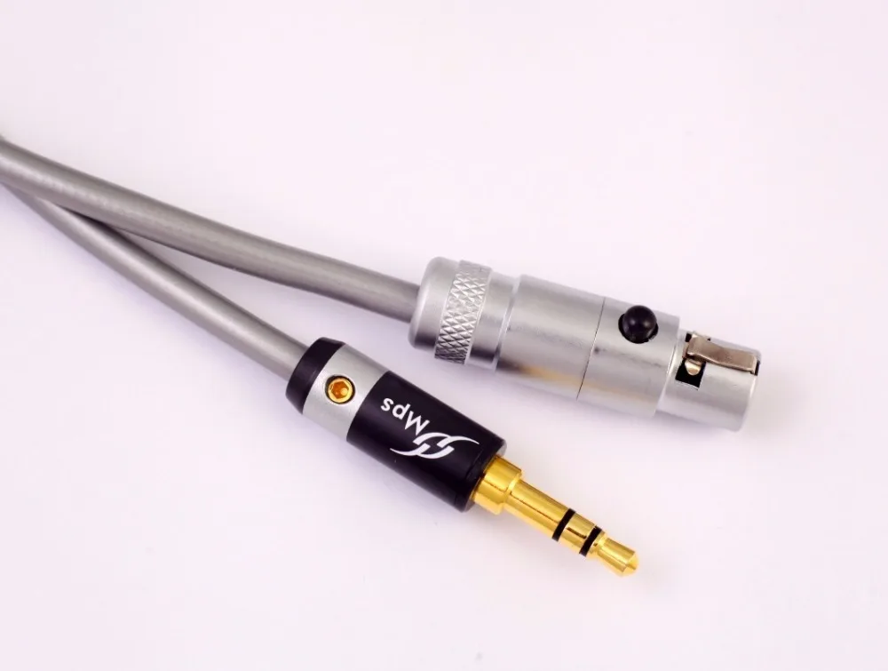 Аудиокабель Hi Fi MPS 99.9997% OCC + 24K с позолоченным штекером 3 5 мм xlr K702 K271s K240s K712 Q701 кабель