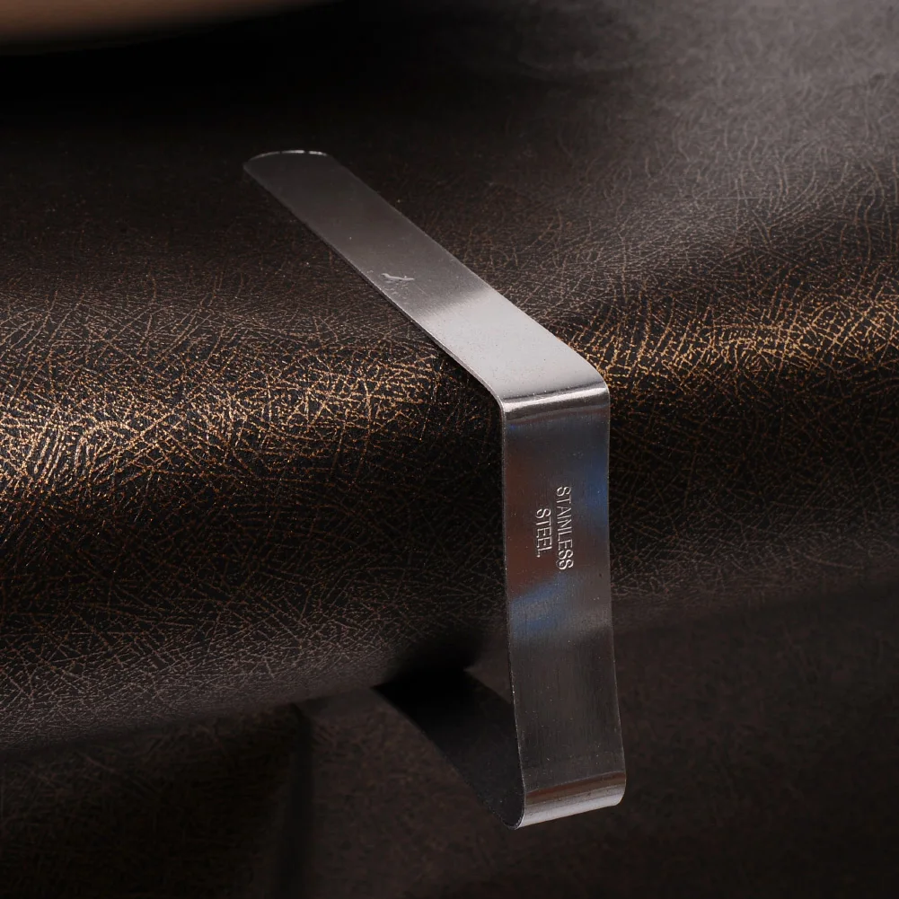 Простые 1 шт. скатерти для стола из нержавеющей стали зажимы держателя свадебного