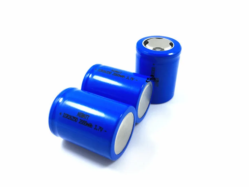 4 шт 3,7 V 2000mAh аккумулятор ICR 2AH 26350 bateria pack 3,7 V литиевый Кобальт 26650 Перезаряжаемый для умной колыбели головной фонарик