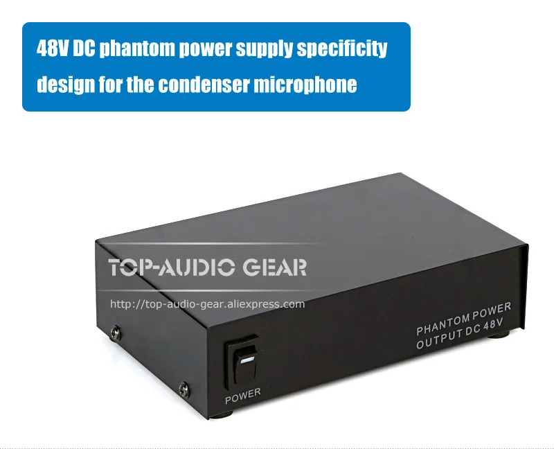 Фантомное питание 2 канала 48 В постоянного тока два двойная линия для