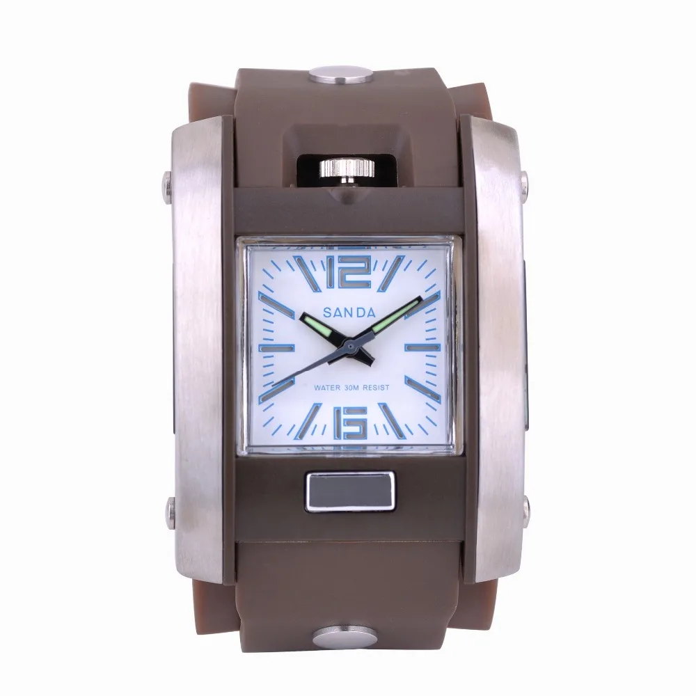 Модные мужские и женские Спортивные Отдых Кинетической Энергии Электронные Часы