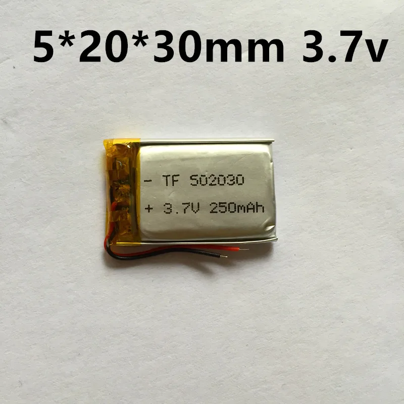 Специальное предложение thium батареи производители 502030 052030 3.7 В 250 мАч Bluetooth Special |