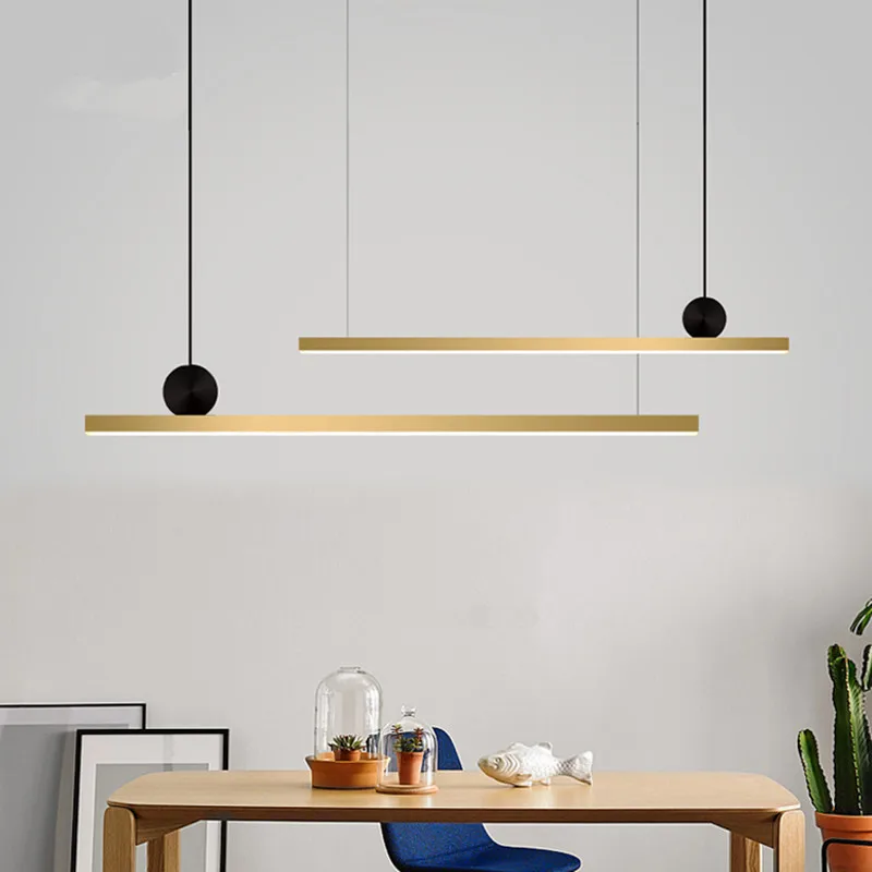 

Nordic Pure Copper Dinner LED Chandelier Concise Design Living Room Hotel Hall Dinner Suspension Light Fixtures Free Shipping