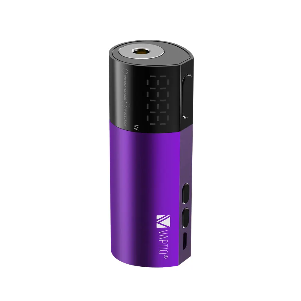 100 Вт электронная сигарета испаритель Vape mod Vaptio VEX коробка MOD поддержки внешних