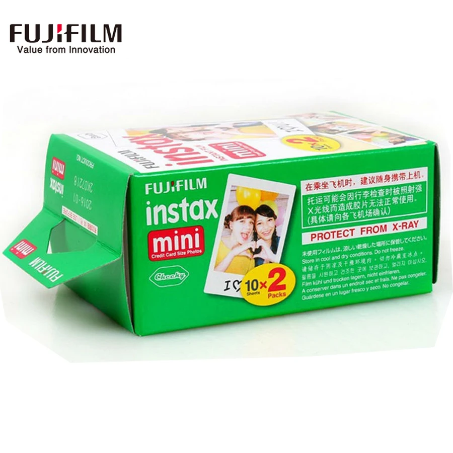 Fujifilm Fuji instax mini 8 пленка 200 листов фото + Бесплатный подарок наклейки для 7s 25 50s 90