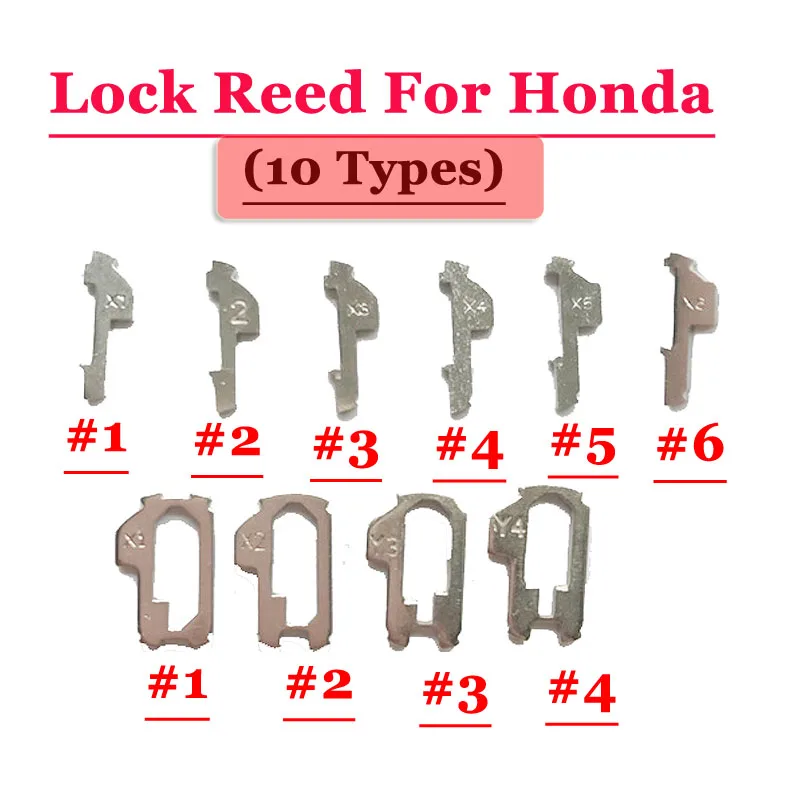 

Car Lock Reed For H-ONDA HON66 250pcs/box ( each type 25pcs)