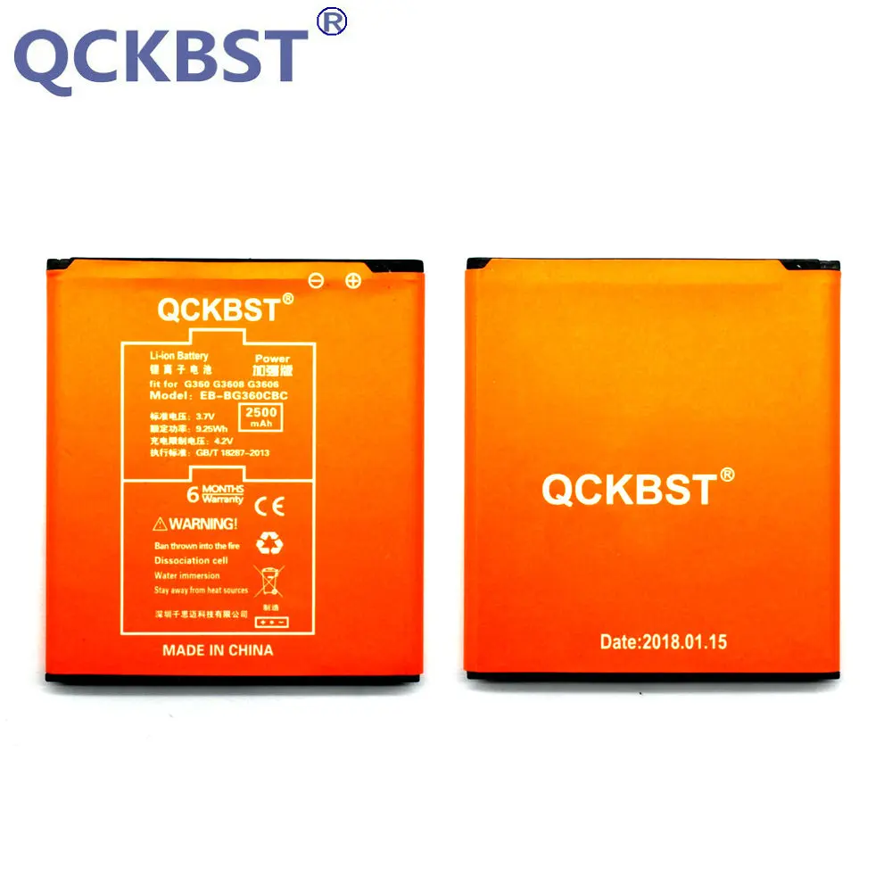 Новый аккумулятор для телефона Samsung Galaxy Core Prime G360 G361F G361H G360H/F LTE Φ G3606 G3608 G3609|battery for