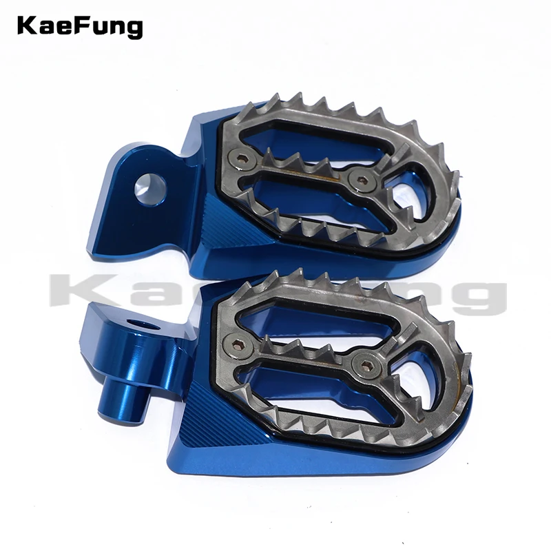 

Motorcycle parts Foot Pegs Aluminum rests pegs Rests For Yamaha YZ250F WR450F YZ 250 125 85 WR 250F 426F 450F
