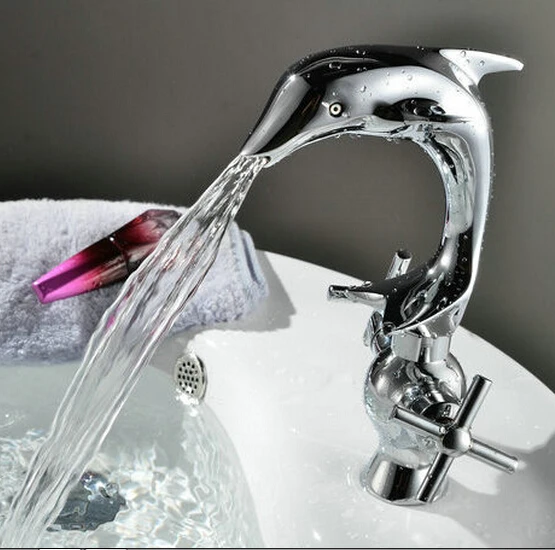 Хромированный полированный латунный Смеситель для раковины смеситель ванны с