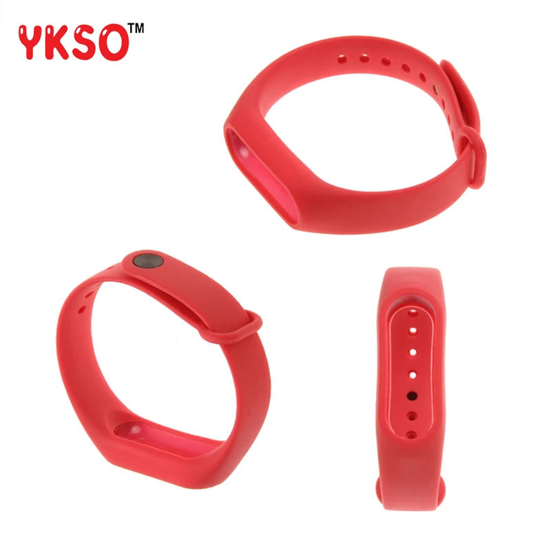 YKSO Smart Accessories wristStrap Silicone miband 2 pulseira smart bracelet Strap Colorful band wrist Straps for xiaomi miband2 |