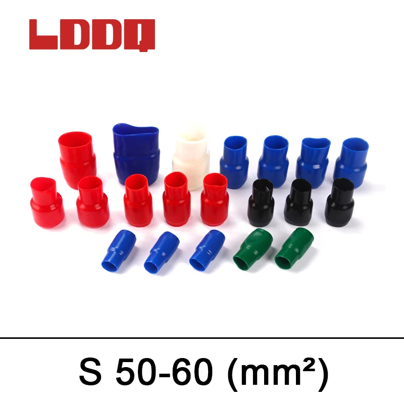LDDQ 50 шт. концевой разъем 5 цветов обжимная Клемма с мягким рукавом для изоляции