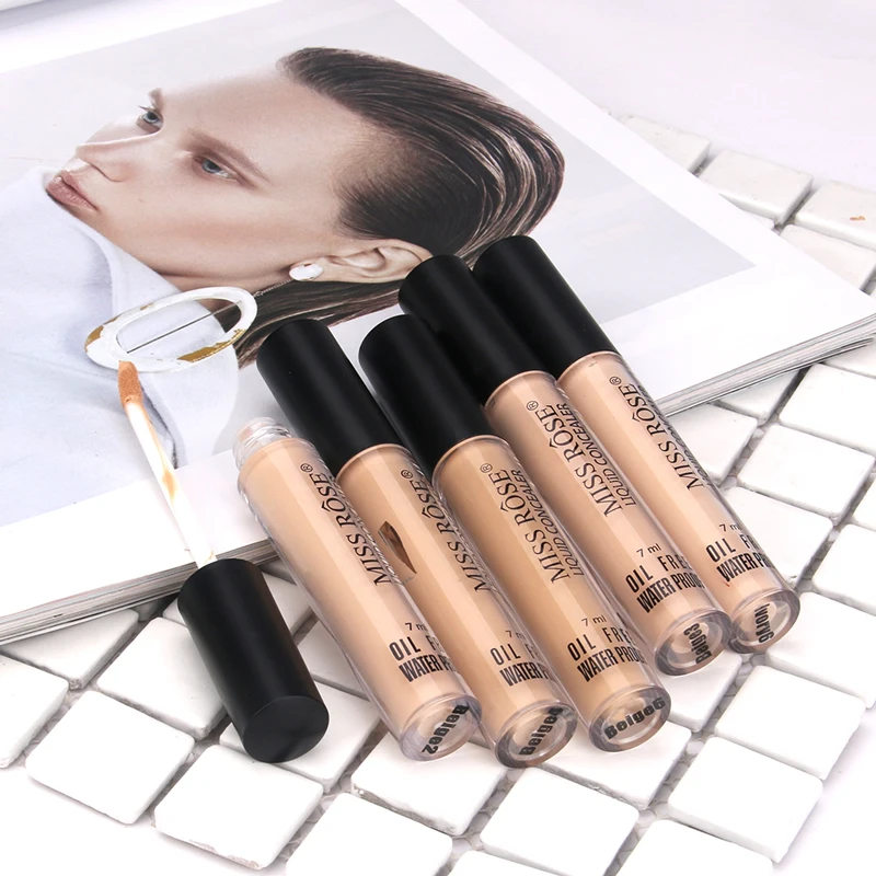 MISS ROSE Repair Nourish Concealer Cream Liquid Foundation Stick Anti Cernes Dark Circle Mini Contour Face Base Makeup 38# | Красота и