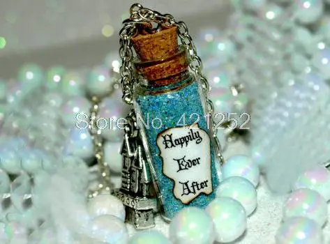 12 шт. волшебное ожерелье в виде бутылки с замком | Украшения и аксессуары