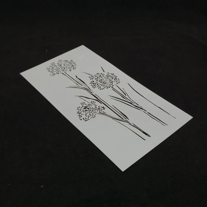 

Grass flower pvc Layering Stencils for Diy scrapbook coloring,painting stencil,home decor diy etc. Product image