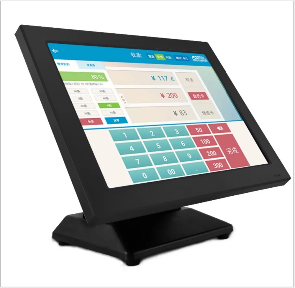 Дешевый 15-дюймовый TFT LCD все в одном ПК сенсорный экран POS терминал | Компьютеры и