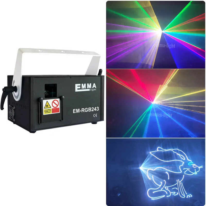 Pro 1,5 W/1500 mW RGB Лазерное освещение DMX512 ILDA с программа ISHOW in sd card