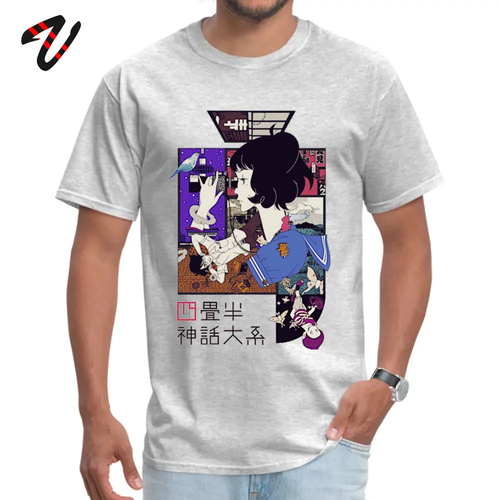 

Tatami Galaxy All Yakuza Top T-shirts for Male Ni Sleeve Personalized Tops Shirts New Arrival Labor Day Crewneck Tees Custom