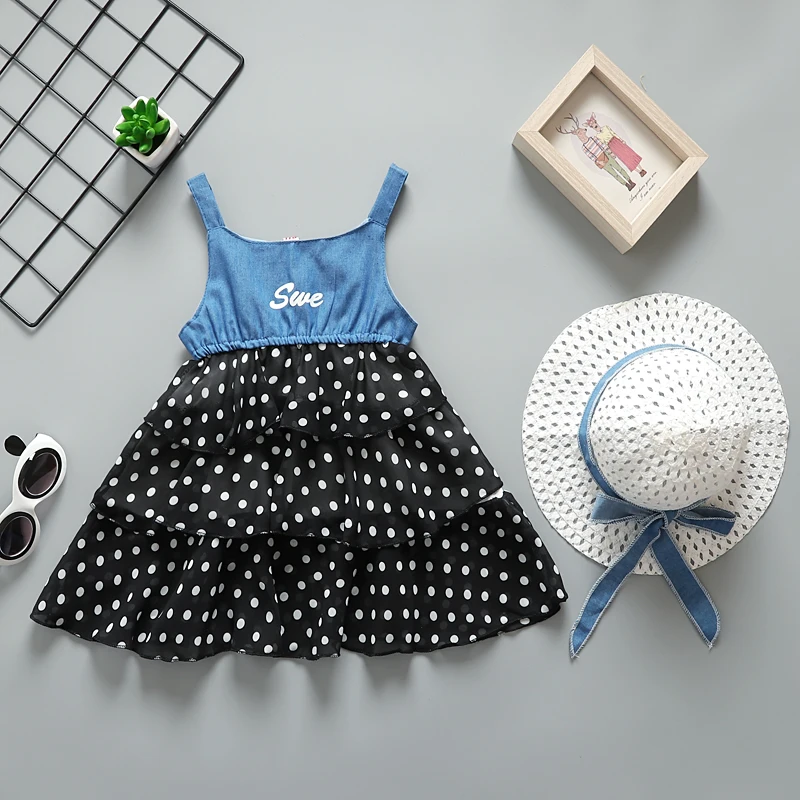 Girls summer dress 2020 kids fashion casual sleeveless mesh princess dresses for girls children wedding party clothing | Детская одежда