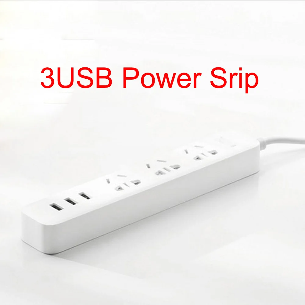 Power Strip 3 USB Xiao mi power Strip 3 розетка mi розетка с 3 usb-портами домашняя лента для домашней электроники - Цвет: Power Strip 3 USB