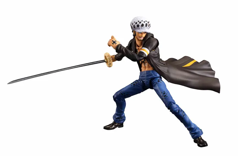 100% Оригинальные экшн-фигурки переменных героев MegaHouse-Trafalgar Law из ONE PIECE | Игрушки и