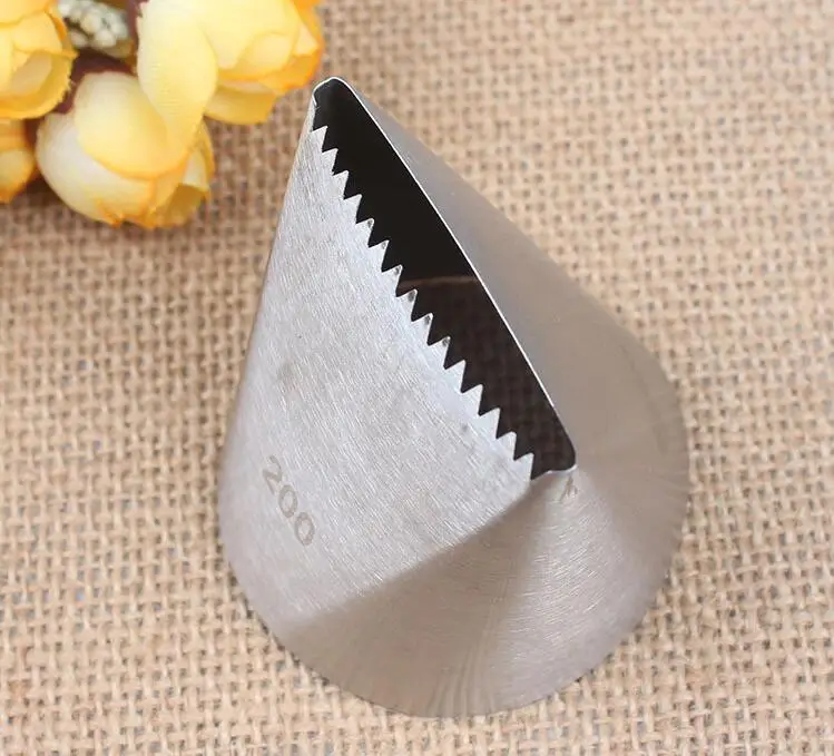 Очень большие насадки из нержавеющей стали для обледенения Кондитерская насадка