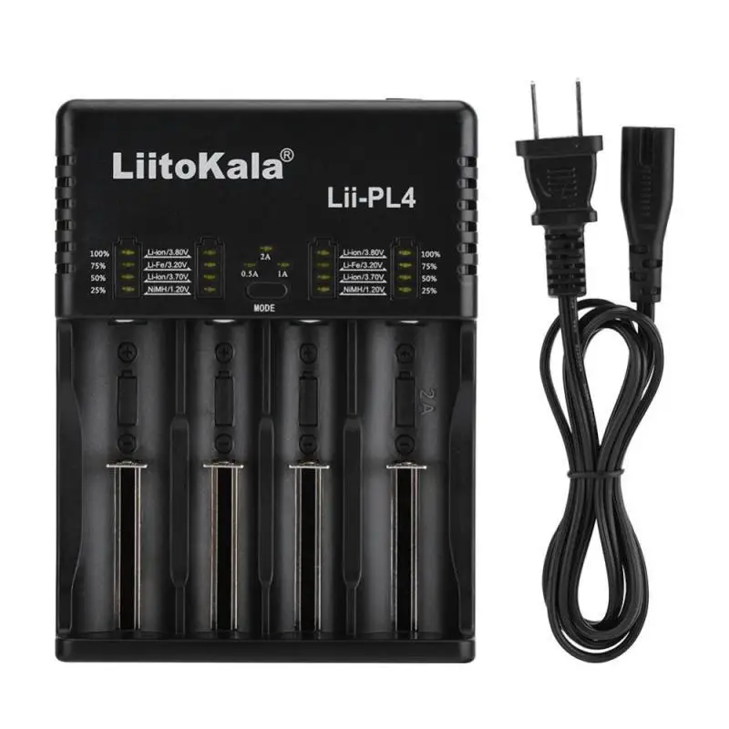 Liitokala lii-S1 lii-S2 lii-S4 lii-PL4 lii-PD4 18650 26650 18350 16340 21700 зарядное устройство Прямая поставка |