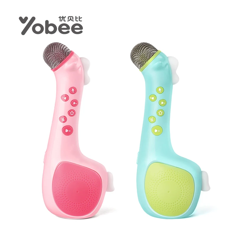 Yobee Магия дети микрофон с 8 г TF карты Беспроводной Bluetooth караоке разведки