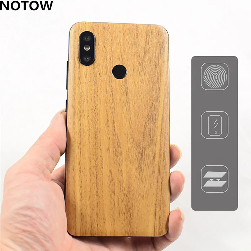 Роскошная деревянная наклейка для телефона NOTOW защитная пленка на заднее тело