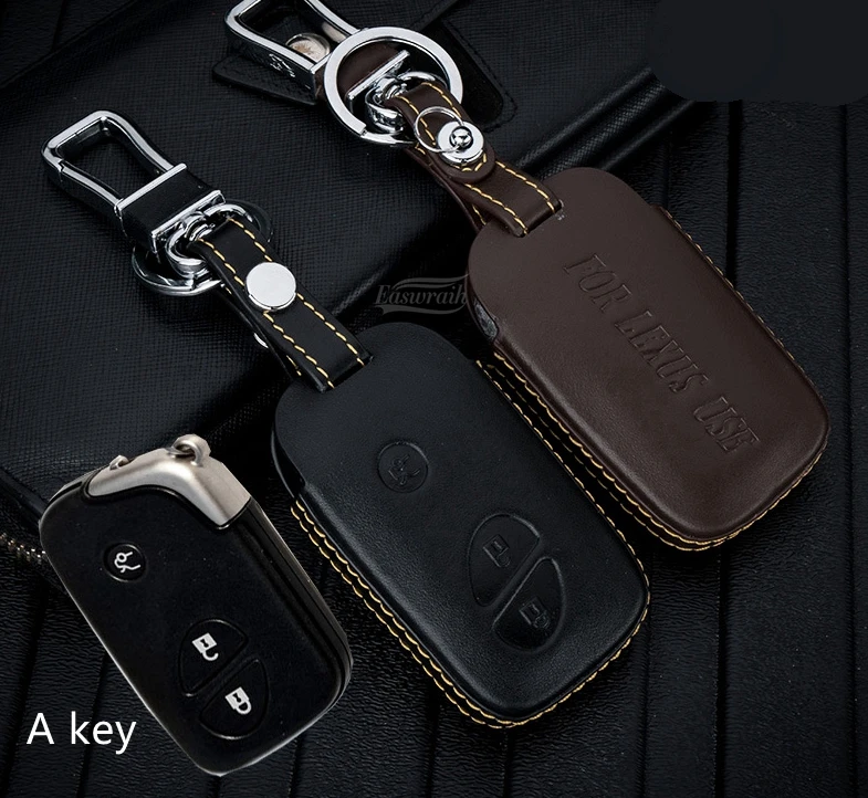 Кожаный Автомобильный чехол для ключей 4D Lexus ES RX LX NX CT GS IS GX RC LS F GT CT200h 300h IS250 GX400 RX270