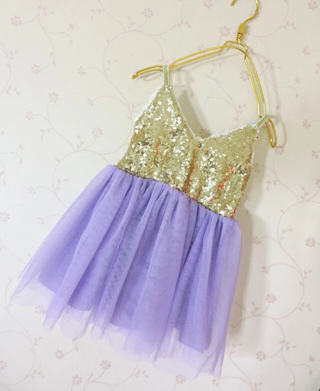 Новинка 2016 года кружевные платья-пачки с блестками для маленьких девочек Милая