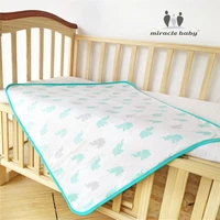 miracle baby waterproof reusable crawling mattress mat diapers durable nappy change washable changing pad for newborns