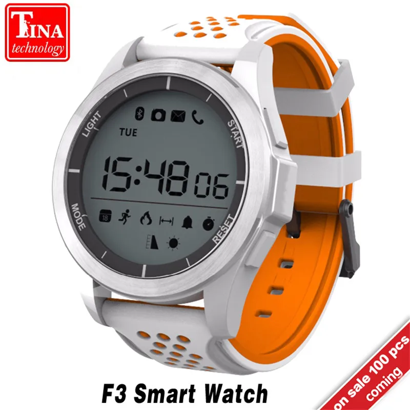 Новый № 1 F3 Смарт часы с браслетом IP68 водонепроницаемые открытый режим Sleep Monitor
