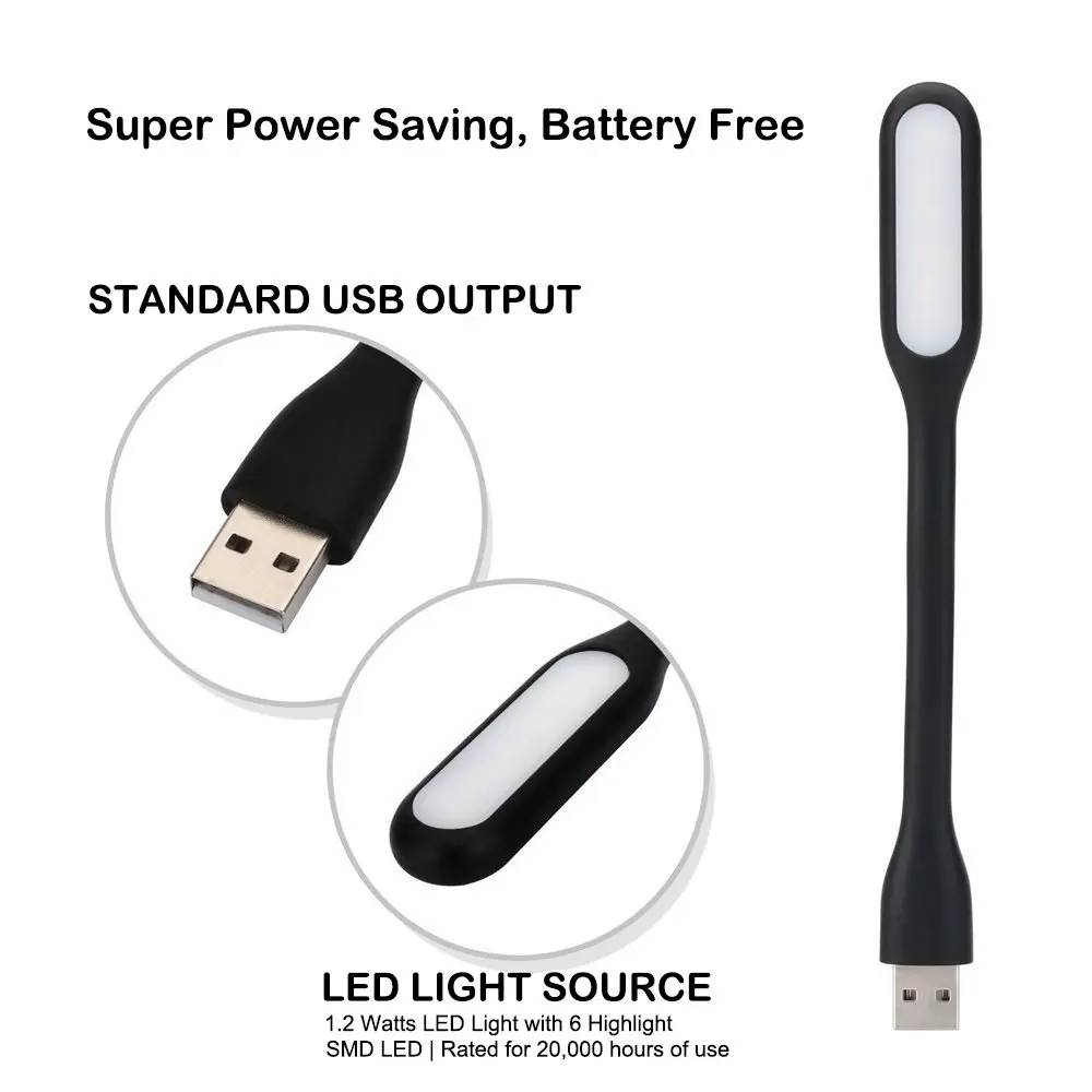 Мини USB СВЕТОДИОДНЫЙ ночной Светильник для ПК мобильных Мощность компьютер