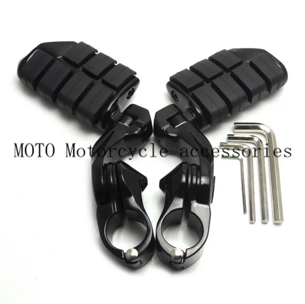 32mm (1-1/4&quot)(1.25&quot) 360 degree Adjustable Short Highway Motorcycle Foot Pegs Rests Footrest For Shadow Goldwing GL1800 |