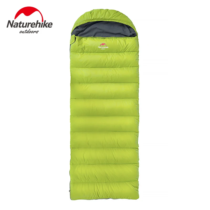 Naturehike 3 цвета портативные спальные мешки спальный мешок зимний Сверхлегкий 2200x750